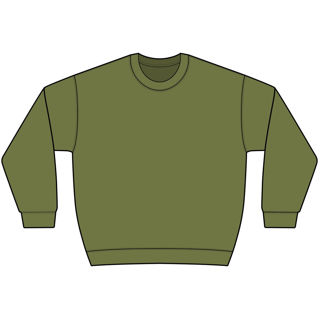 Crewneck Sweatshirt — Classic Neutral Heavyweight Pullover