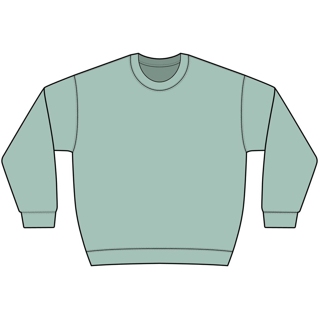Crewneck Sweatshirt — Classic Neutral Heavyweight Pullover