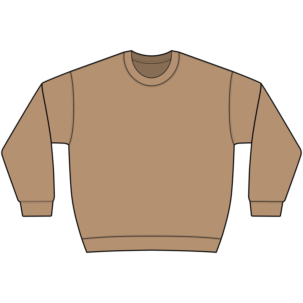 Crewneck Sweatshirt — Classic Neutral Heavyweight Pullover